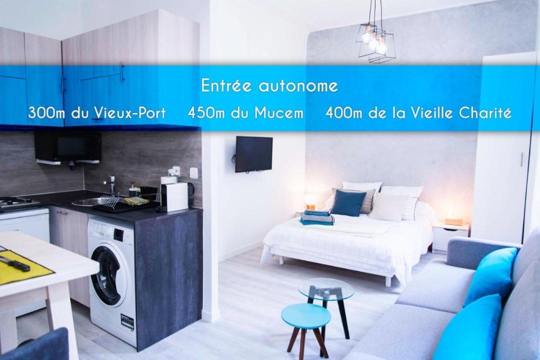 Cathédrale Vieux-port - Mucem - Vieille Charité Appartement *